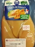 Mängden socker i Filets de poulet