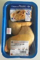 Mängden socker i Cuisses de Poulet