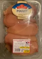 Mängden socker i Poulet escalope