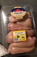 Mängden socker i Filet de poulet blanc
