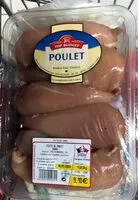 Mängden socker i Filets de poulet jaune