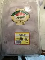 Mängden socker i Escalope de dinde