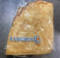 Mängden socker i Crepe