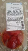 Mängden socker i tartelettes fraises