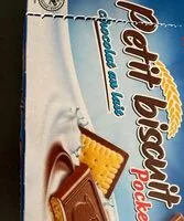 Mängden socker i Petit biscuit pocket