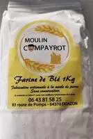 Mängden socker i Farine de ble