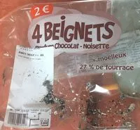 Mängden socker i Beignets chocolat