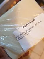 Mängden socker i Grana padano