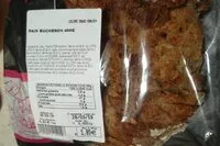 Mängden socker i Pain bûcheron 400g