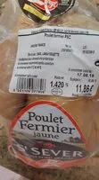 Mängden socker i Poulet jaune fermier