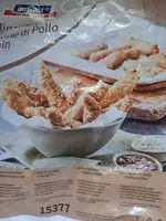 Mängden socker i Blanc de poulet pané