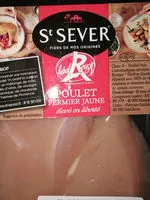 Mängden socker i escalopes poulet fermier jaune