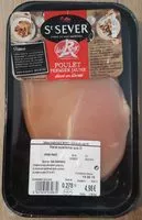 Mängden socker i Filet de poulet fermier jaune