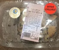 Mängden socker i Cookie pepites chocolat