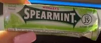 Mängden socker i wrigley’s spearmint gum