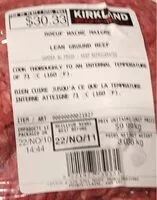 Mängden socker i Lean Ground beef