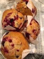 Mängden socker i Muffin fruits rouge