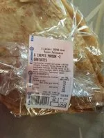 Mängden socker i Crepes