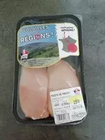 Mängden socker i Filets de poulet