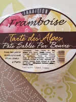 Mängden socker i Tarte des Alpes