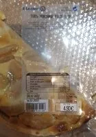 Mängden socker i Tarte aux pommes