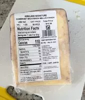 Mängden socker i Cabernet Sauvignon BellaVitano Cheese