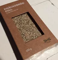 Mängden socker i knäckebröd dill