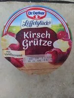 Mängden socker i Löffelglück Kirschgrütze mit Vanillecreme