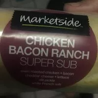 Mängden socker i Chicken bacon ranch super sub