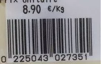 Mängden socker i Leerdammer le moelleux