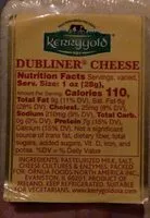 Mängden socker i Dubliner cheese