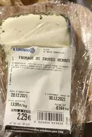 Mängden socker i Fromage de troyes herbes