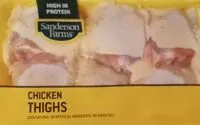 Mängden socker i Chicken thighs