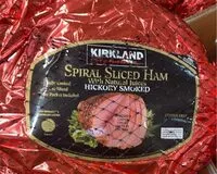 Mängden socker i Spiral sliced ham