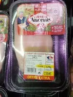 Mängden socker i Filet de poulet fermier