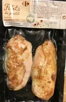 Mängden socker i Filets de poulet