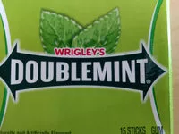 Mängden socker i Wrigley's Doublemint slim pack