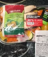 Mängden socker i Poêlée légumes