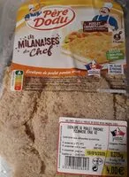 Mängden socker i Escalopes poulets croustillants