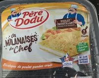 Mängden socker i Escalope de poulet milanaise crue