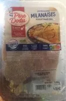 Mängden socker i Escalopes milanaise