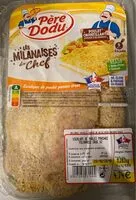 Mängden socker i Les milanaises du chef