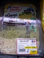 Mängden socker i Les milanaise du chef au poivre