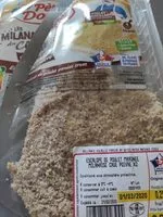 Mängden socker i Escalope de poulet Milanaise au poivre