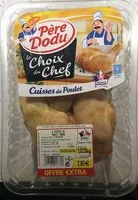 Mängden socker i Cuisses de poulet