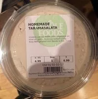 Mängden socker i homemade taramasalata