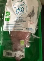 Mängden socker i Escalopes de dinde