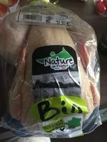 Mängden socker i Poulet fermier bio