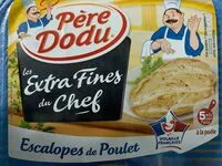 Mängden socker i escalope de poulet les extra fines