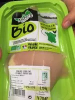 Mängden socker i Poulet fermier bio